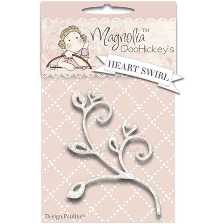 Ніж для вирізання Heart Swirl 7,5х5 см від Magnolia DooHickeys