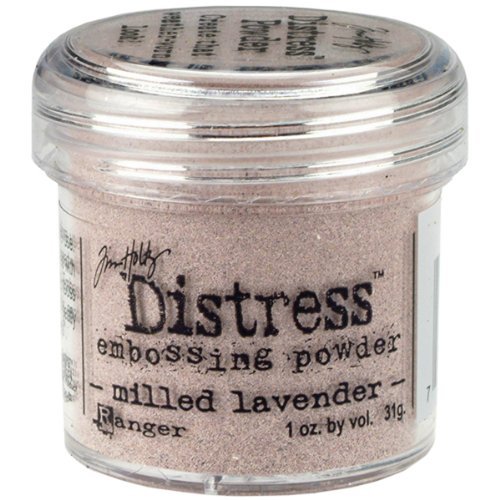 Пудра для ембоссінга Distress Embossing powder - Milled Lavender від Tim Holtz