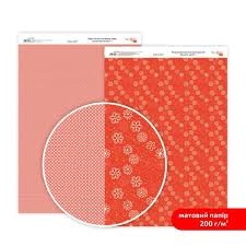 Бумага дизайнерская двусторонняя матовая, Нежность цветов 1, 21х29,7 см, 200 г/м2, Rosa Talent