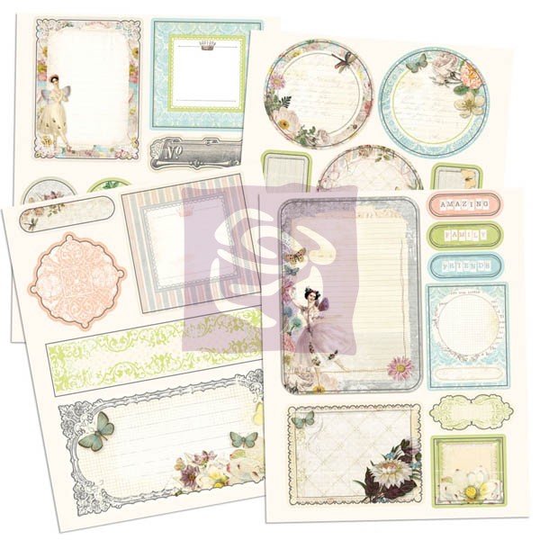 Высечки для журналинга Fairy Belle от Prima