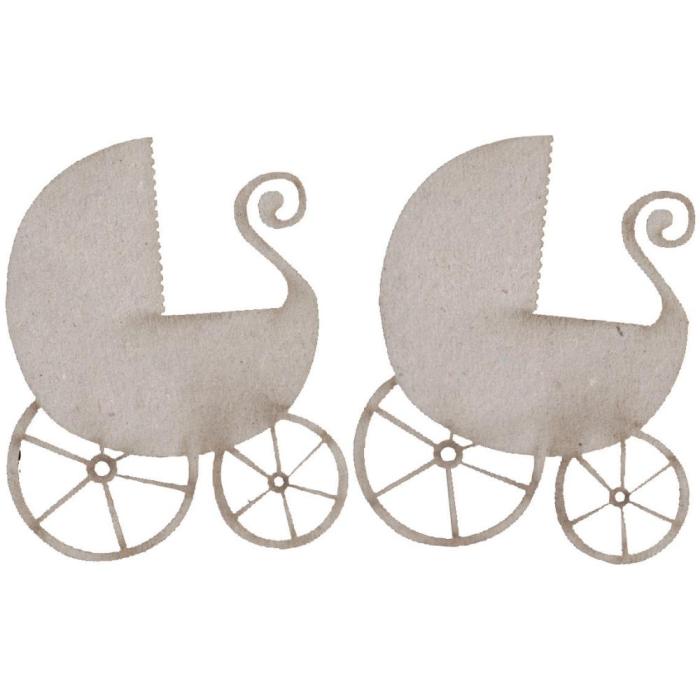Чипборд Pram от Fabscraps, 7х9 см, 2 шт