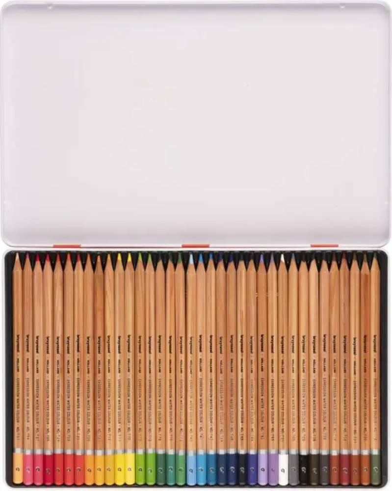 Набір акварельних олівців Expression, 36 шт, металева коробка, Bruynzeel
