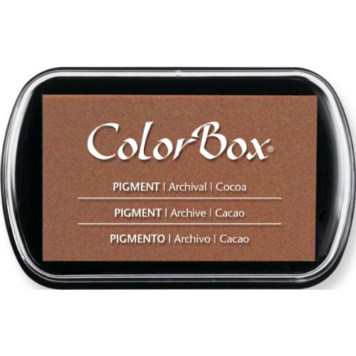 Пигментные чернила для штампинга Colorbox Cocoa от Clear Snap