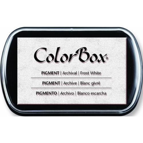 Пигментные чернила для штампинга Colorbox Frost White от Clear Snap
