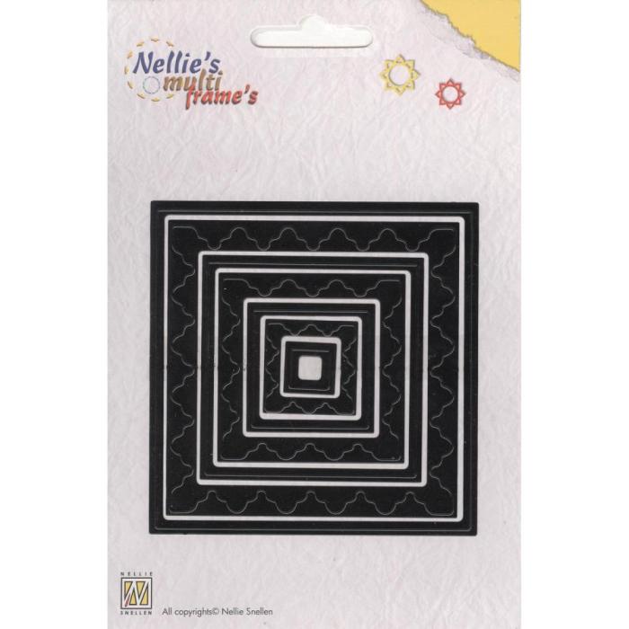 Набір ножів для вирізання Square, 9х9 см від Nellie's Choice