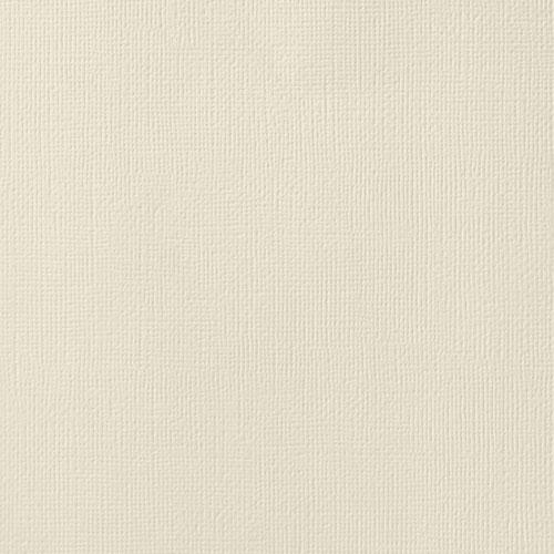 Лист кремового кардстока Vanilla 30х30 см від American Crafts