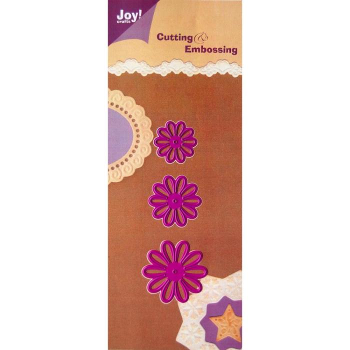 Набор ножей для тиснения и вырезания 3 Daisies, 3 шт от Joy! Crafts