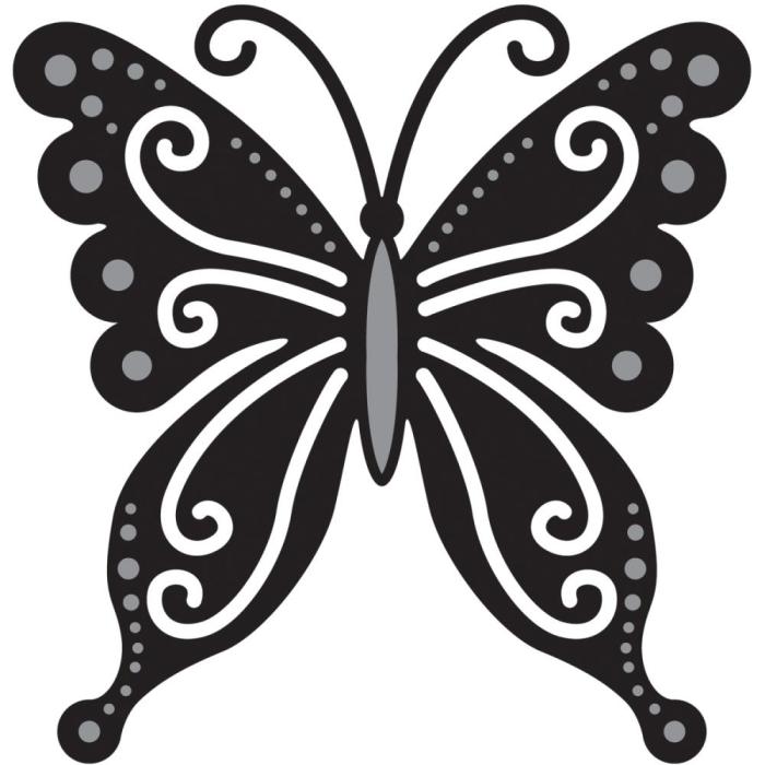Ніж для вирізання Butterfly, 7х7 см від Marianne Design