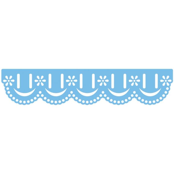 Ніж для вирізання Ribbon Scallop Border, 13х3 см від Marianne Design