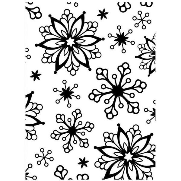 Папка для тиснення Snowflakes Assorted Sizes Background від Darice