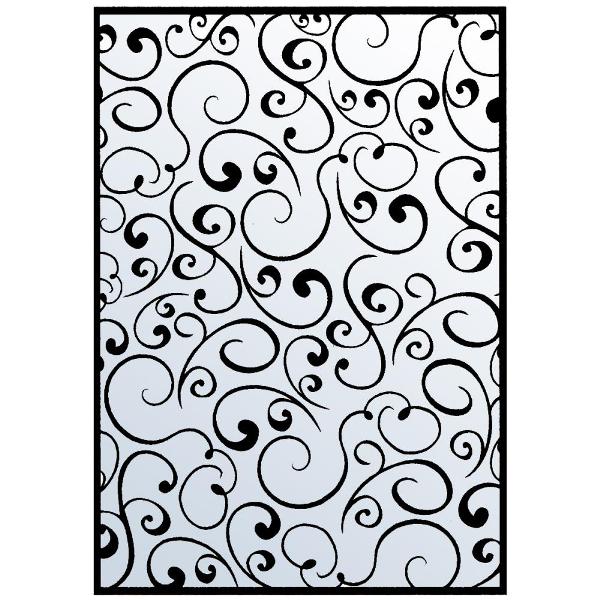 Папка для тиснения Swirls 1 от Nellie's Choice