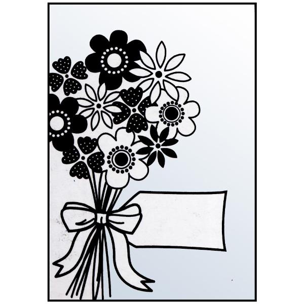 Папка для тиснения Flowers Bouquet/Tag от компании Crafts-Too
