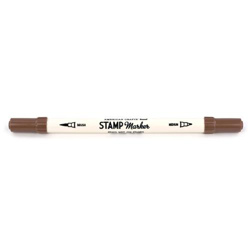 Маркер для Штампінг коричневий Chestnut від American Crafts
