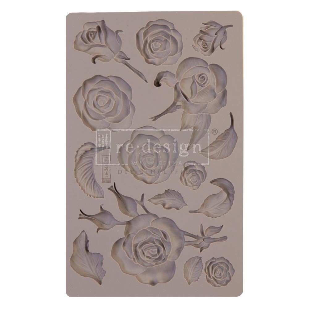 Силіконова форма (молд) 12.5х20 см Fragrant Roses Redesign, Prima Marketing