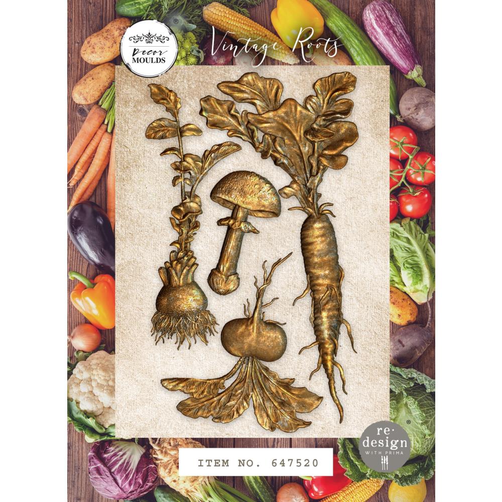 Силіконова форма (молд) 12.5х20 см Vintage Roots Redesign, Prima Marketing