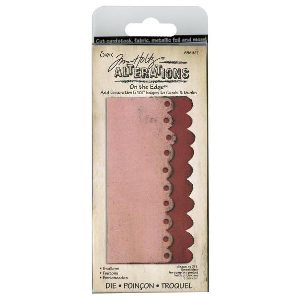 Ніж для вирізання Bigz Die - Scallops від Tim Holtz