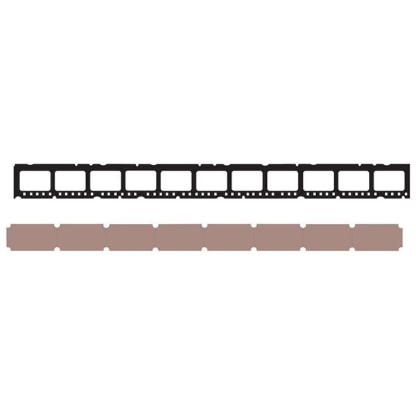 Ніж для вирізання Bigz Die - Mini Filmstrip & Mini Tickets від Tim Holtz