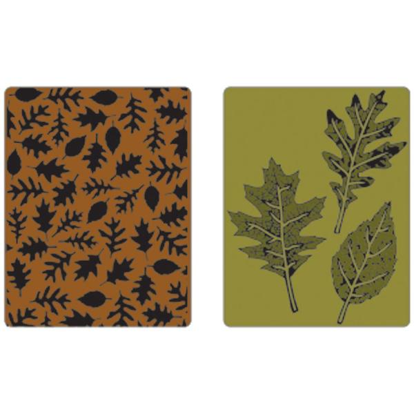 Папки для тиснения Leaves от Sizzix