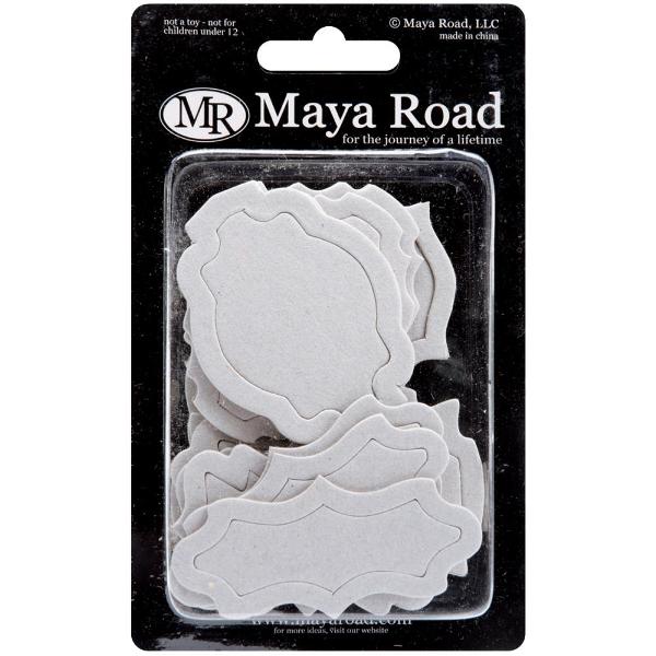 Набор чипбордов, Ornate Tags от компании Maya Road, 24 шт