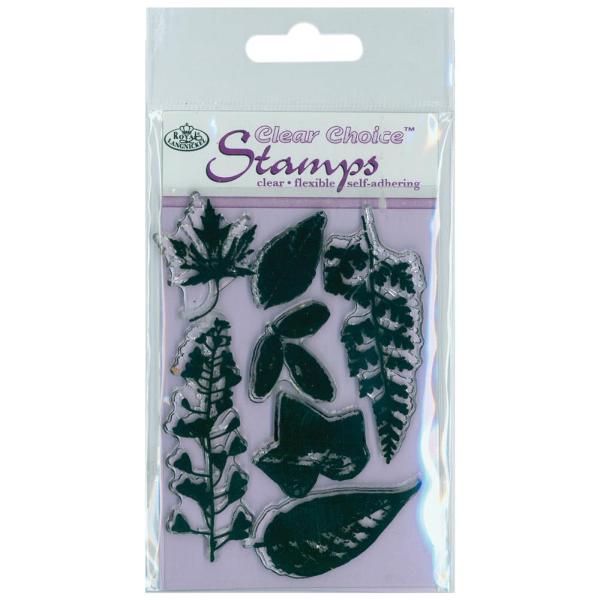 Набір акрилових штампів Pressed Leaves, Royal Brush