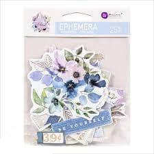 Набор высечек, Ephemera, Watercolor Floral, 25 шт, Prima