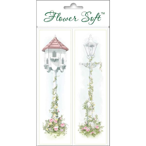 Листівки Summer - Dovecote & Lamp для прикраси квітковим міксом Flower Soft