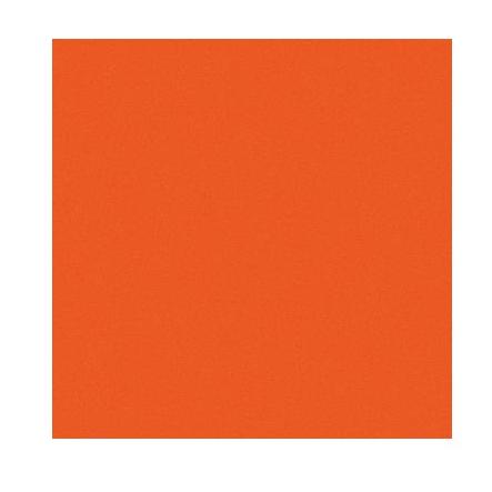 Фетр Orange оранжевого цвета 30х23 см от компании Kunin