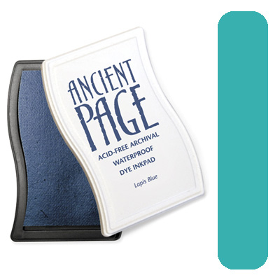 Перманентные чернила для штампинга Ancient Page Jade от Clear Snap