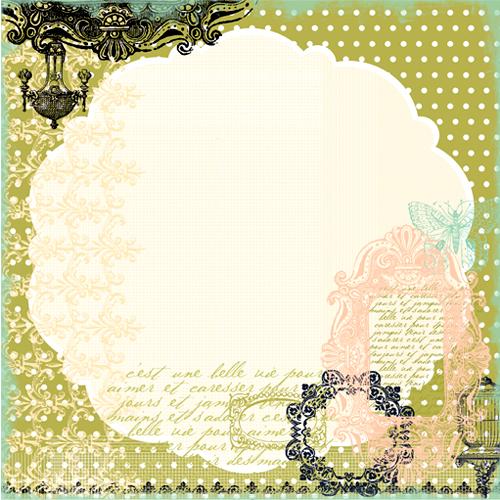 Лист веллума для скрапбукинга Life's Portrait Vellum 30х30 см от Webster's Pages