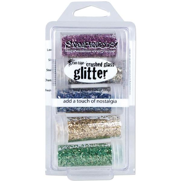 Набор Glass Glitter Kit от компании Stampendous