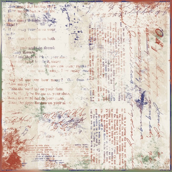 Односторонній скраппапір Blake 30x30 см від Melissa Frances