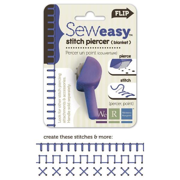 Змінна насадка для створення фігурної строчки Sew Easy Blanket від We R Memory Keepers