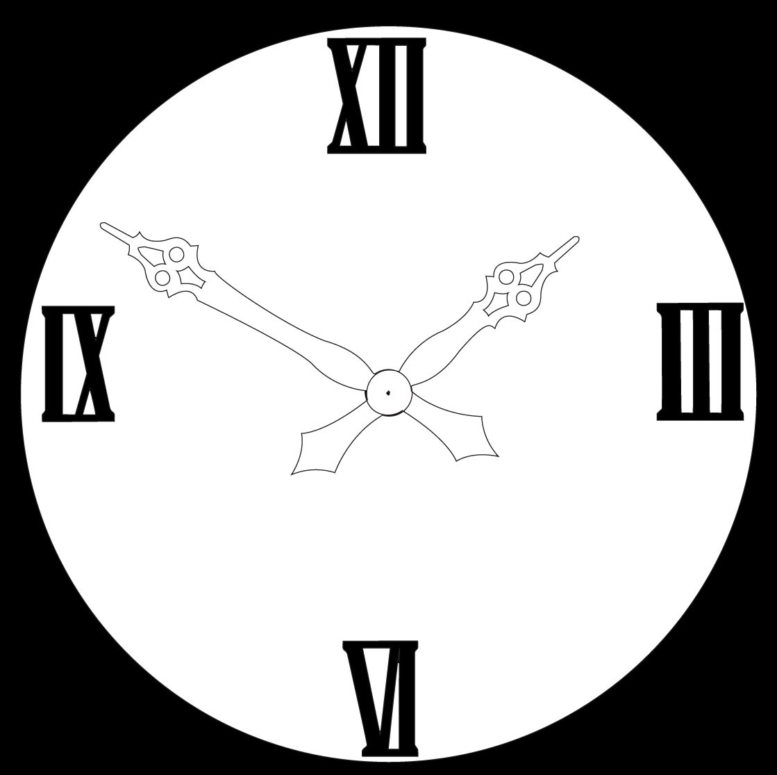 Набір чіпборда Clock від Fabscraps