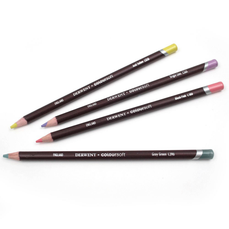 Олівець кольоровий Coloursoft (С720), Білий, Derwent