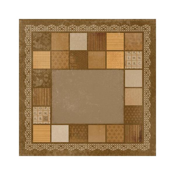 Односторонняя бумага для скрапбукинга Pretty Patchwork 30х30 см от Kaisercraft