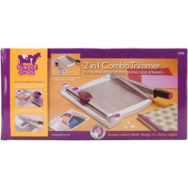 Різак для паперу 2-In-1 Combo Trimmer від компанії Purple Cows