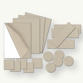 Набор клеевых элементов 3D Adhesives: A  la Card Sticker Style от 7gypsies