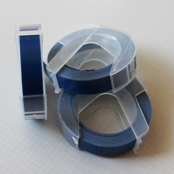 Стрічка синя для ручного принтера Dymo Omega, 9 мм х 3м, 1 шт