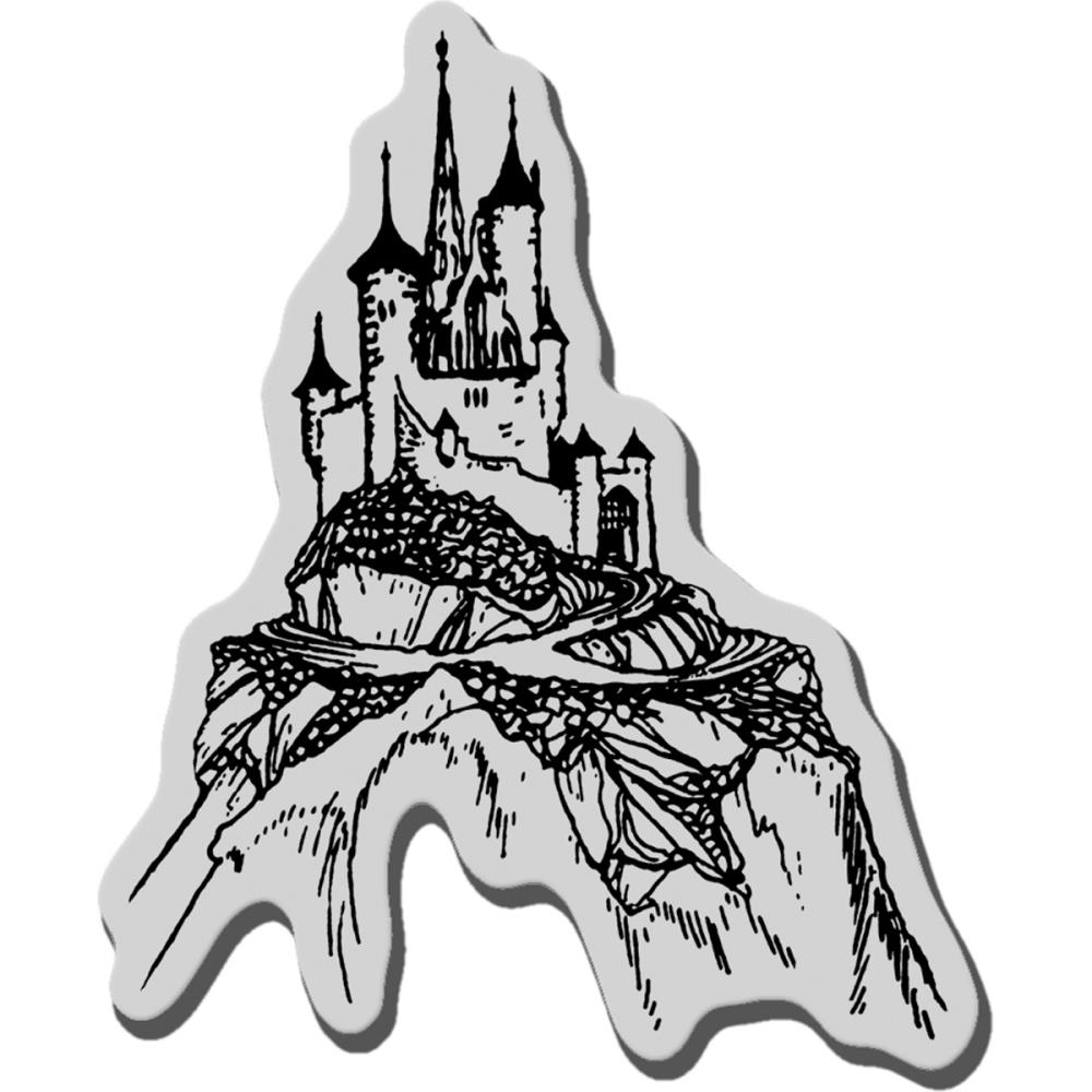 Резиновый штамп Castle Hill, 7,0х5,5 см, Stampendous
