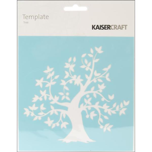 Трафарет Tree 15х15 см від Kaisercraft