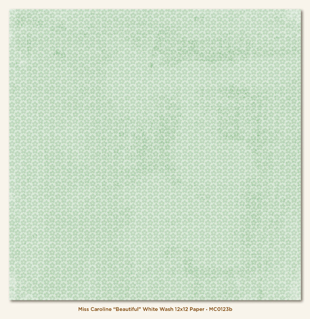Двусторонняя бумага Beautiful White Wash 30х30 см от My Mind's Eye
