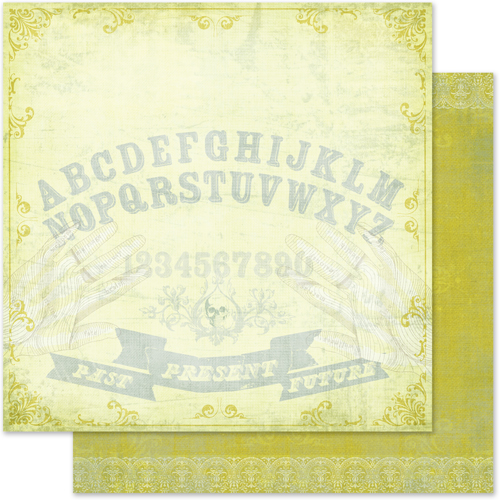 Двусторонняя скрапбумага Hocus Pocus - Good Fortune 30х30 см от Pink Paislee