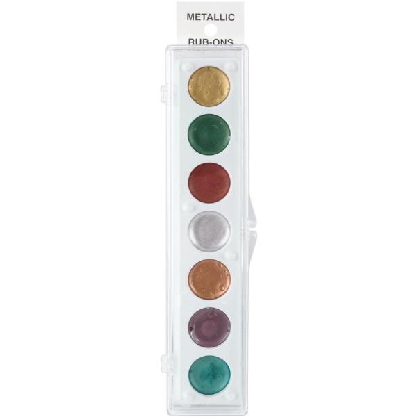 Набір фарб Metallic Rub-On Paint Set Kit # 1 від компанії Craf-T Products