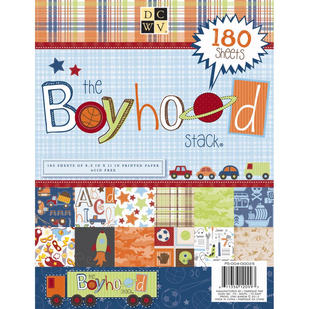Набір паперу Boyhood Paper формату А4 60 аркушів від DCWV