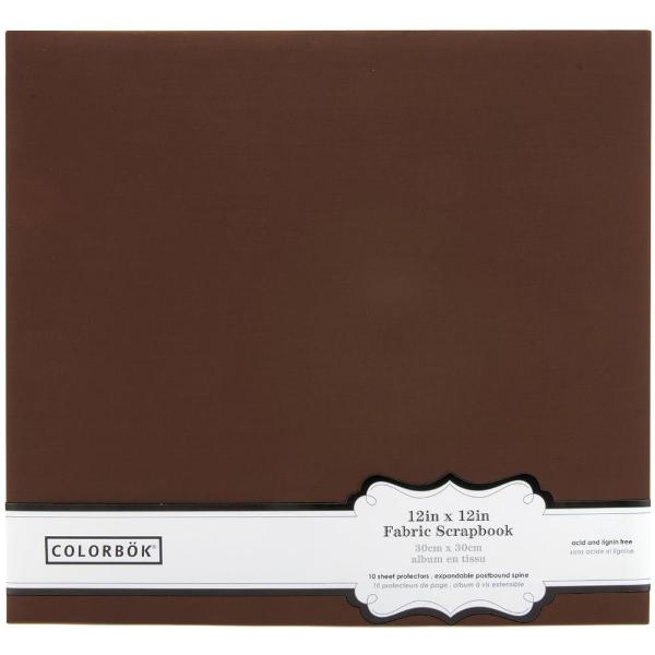 Альбом для скрапбукинга Dark Brown 30х30 см от Colorbok