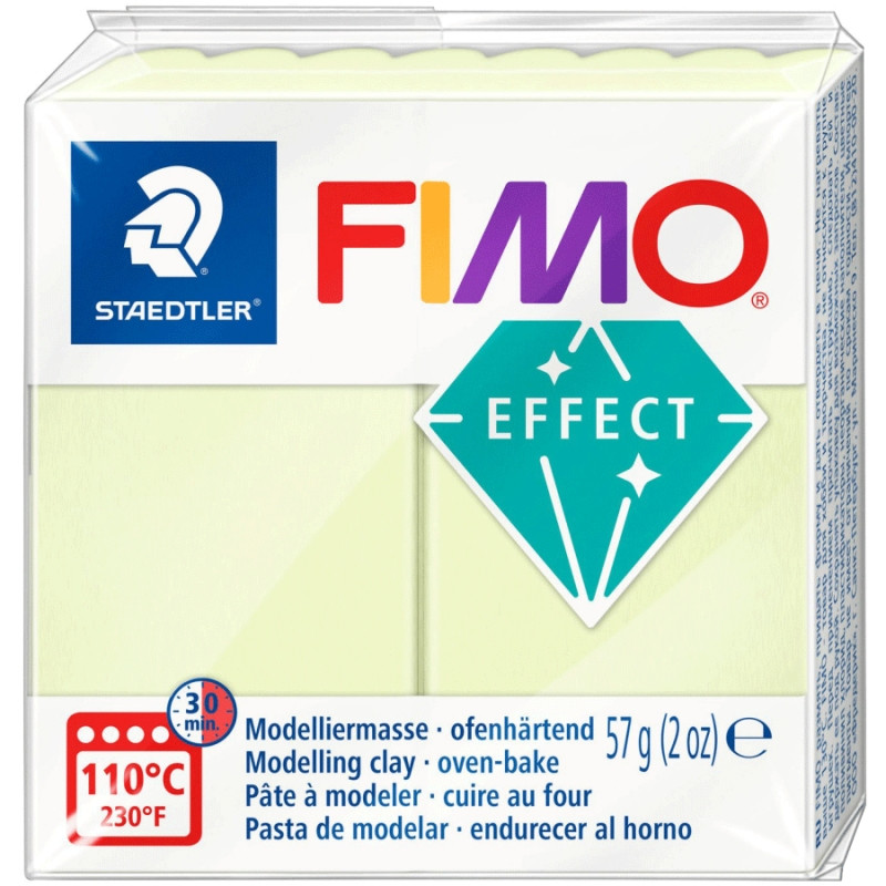 Пластика Effect, Ванільна пастельна, 57 г, Fimo
