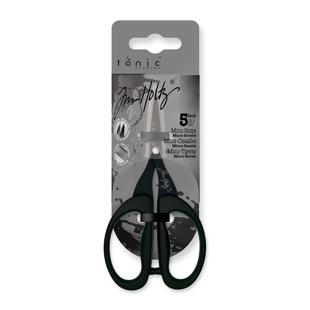 Ножиці з непріліпаючими лезами Tim Holtz Mini Snips, Tonic Studios, 816EUS