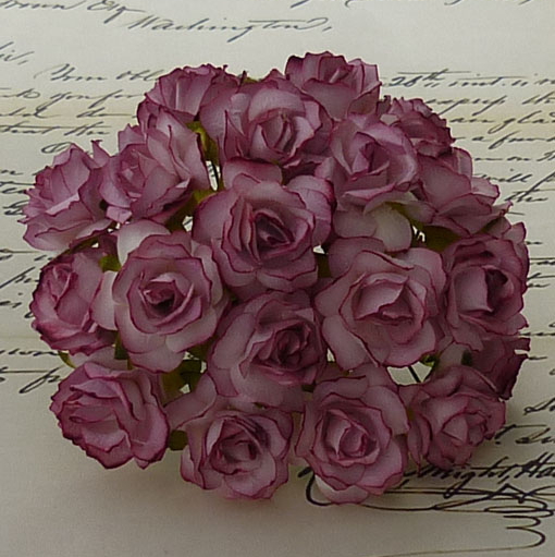 Набір 5 диких трояндочок Rose Pink, 30 мм