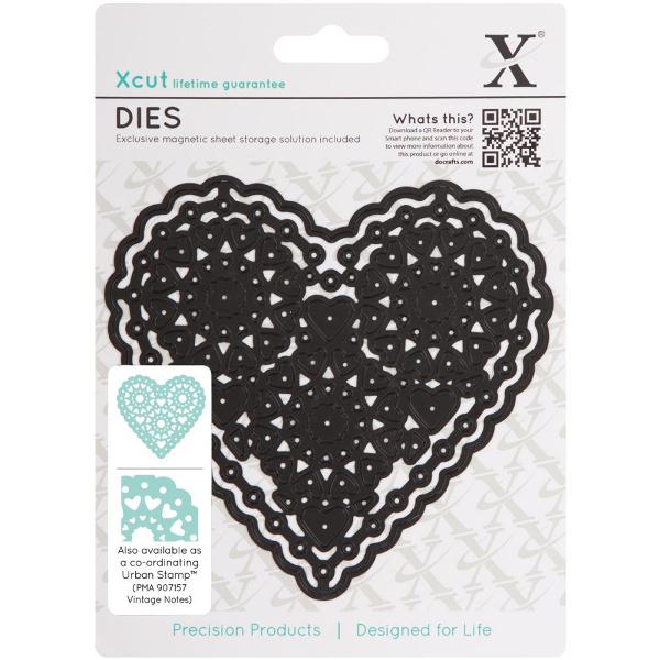 Ніж для вирізання Filigree Heart від компанії Docrafts