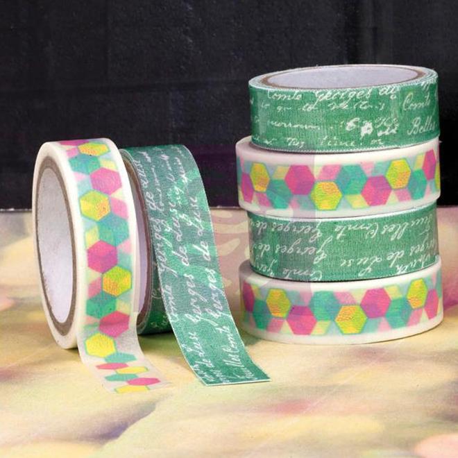Набор бумажный скотч и тканевая лента Hello Pastel от компании Prima